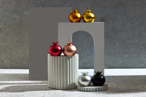 Pomegranate Salt & Pepper Shakers - Fresh