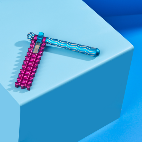 Stylish Waffle Noisemaker for Purim