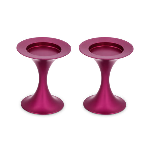 Reversible Shabbat Candlesticks - Sleek
