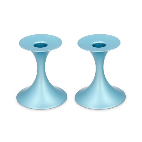 Reversible Shabbat Candlesticks - Sleek