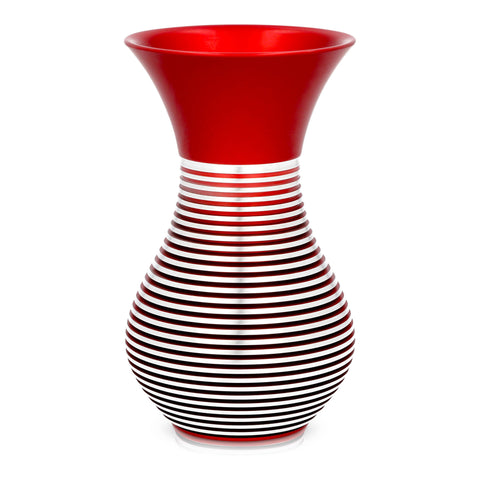 Short Necked Vase - Grooved