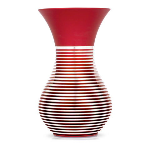 Short Necked Vase - Grooved