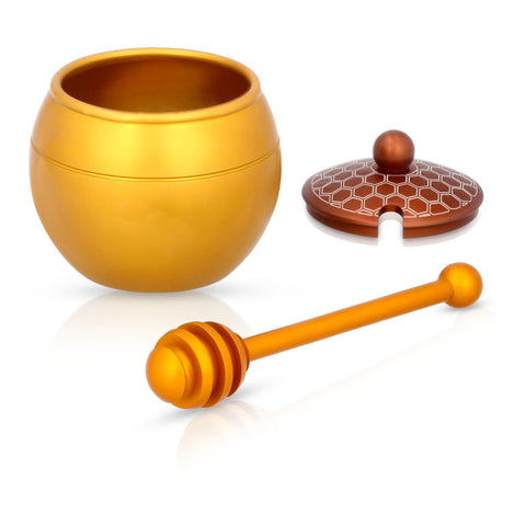 Honeycomb Honey Jar for Rosh Hashanah