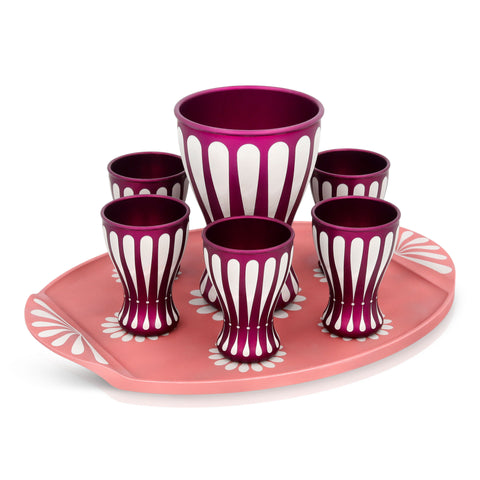 Holiday And  Kiddush Liqueur Cups Set