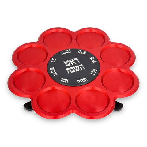 Flower Rosh Hashanah Seder Plate
