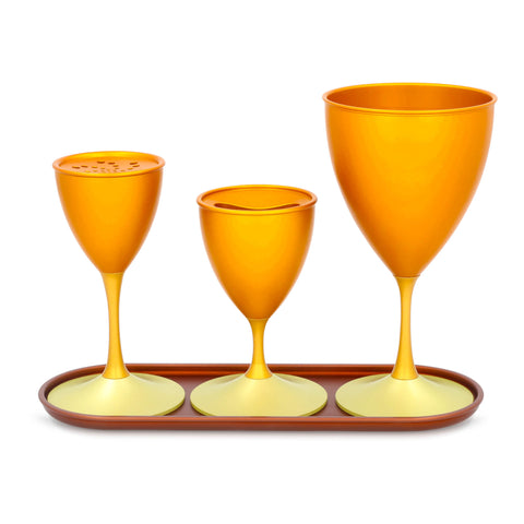 Wine Glass Style Havdalah set